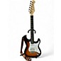 Used Donner standard Tobacco Sunburst Solid Body Electric Guitar thumbnail