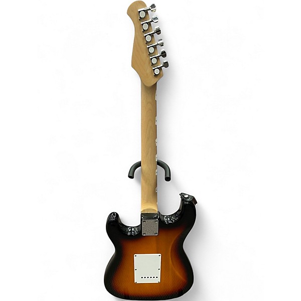 Used Donner standard Tobacco Sunburst Solid Body Electric Guitar