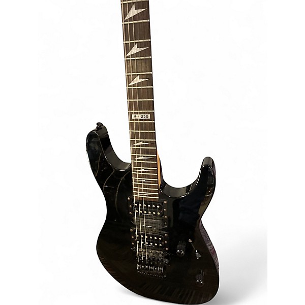 Used ESP LTD M250 Black Solid Body Electric Guitar