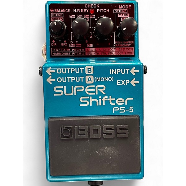 Used BOSS PS5 Super Shifter Effect Pedal