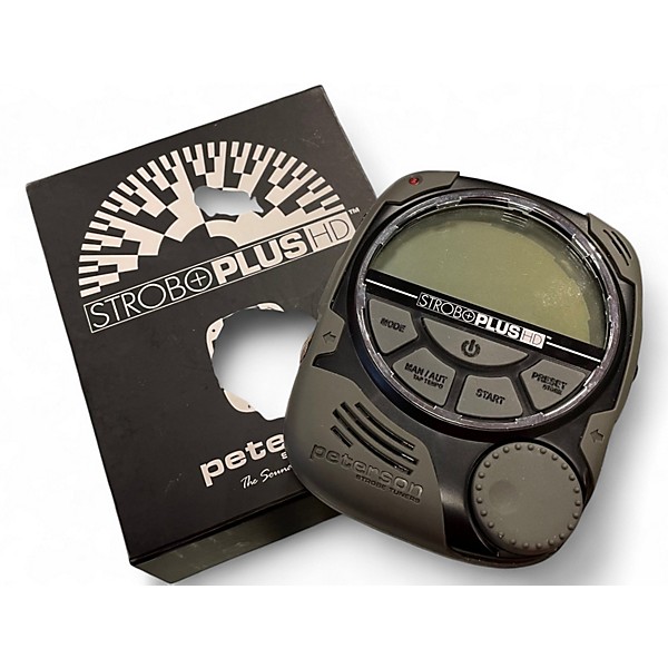 Used Peterson strobo plus hd Tuner Pedal