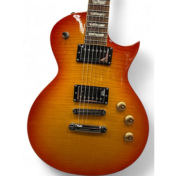 Used 2015 ESP LTD EC256 FADED CHERRY SUNBURST Solid Body Electric Guitar