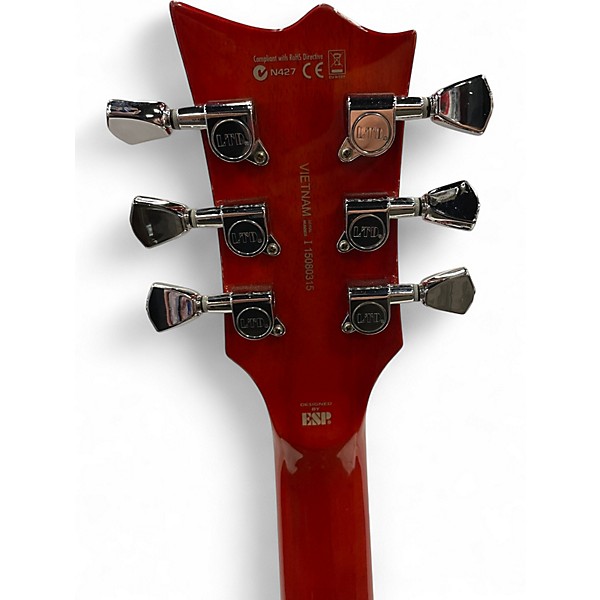 Used 2015 ESP LTD EC256 FADED CHERRY SUNBURST Solid Body Electric Guitar