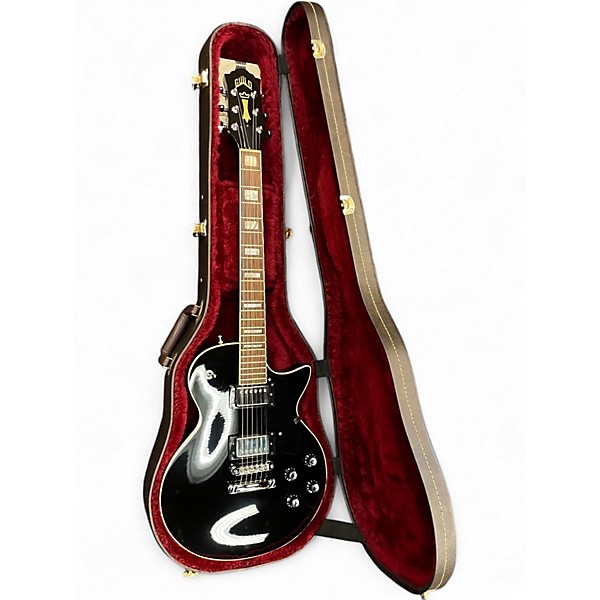 Vintage 1997 Guild Bluesbird Black Solid Body Electric Guitar