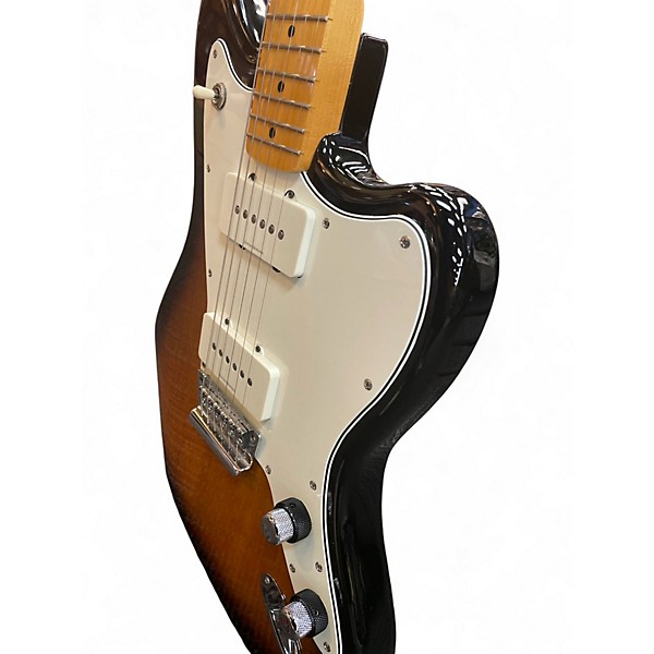 Used 2005 Squier Vintage Modified Jazzmaster 2 Color Sunburst Solid Body Electric Guitar