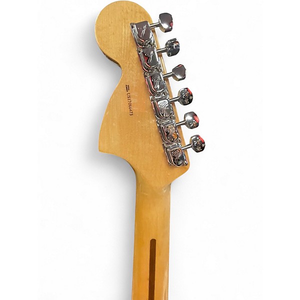 Used 2017 Fender Artist Series Yngwie Malmsteen Stratocaster Vintage White Solid Body Electric Guitar