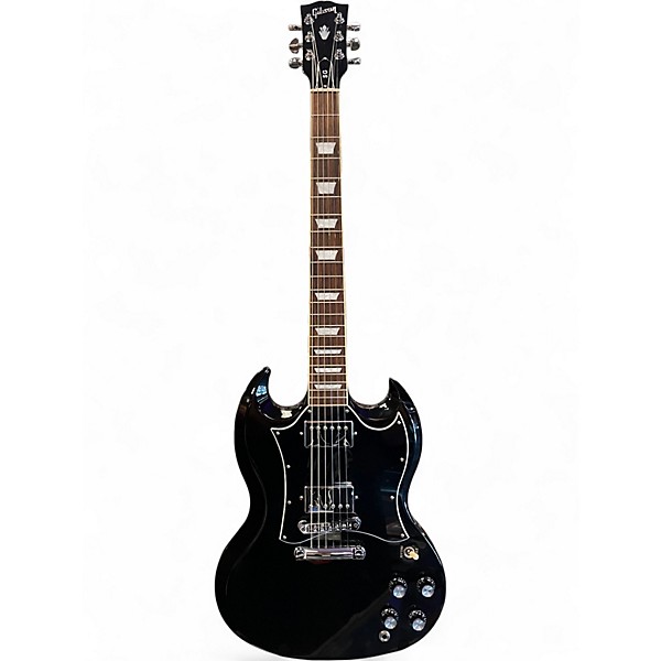 Used 2022 Gibson SG Standard Black Solid Body Electric Guitar