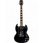 Used 2022 Gibson SG Standard Black Solid Body Electric Guitar thumbnail
