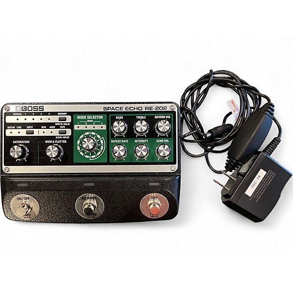 Used BOSS RE202 Effect Pedal