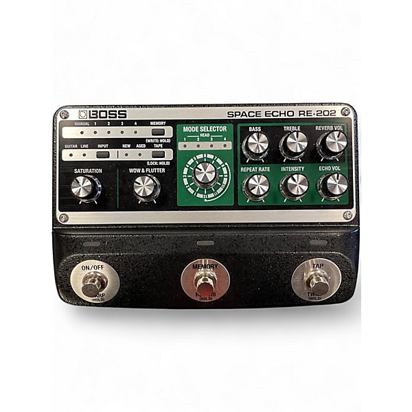 Used BOSS RE202 Effect Pedal