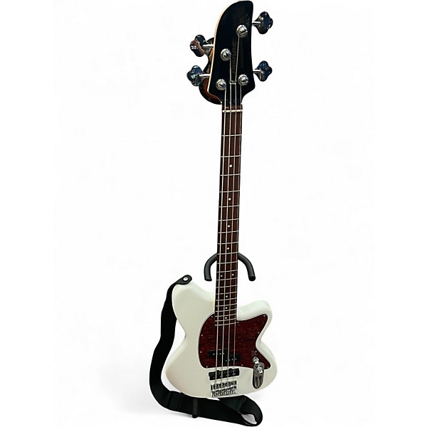 Used Ibanez tmb100 White Electric Bass Guitar