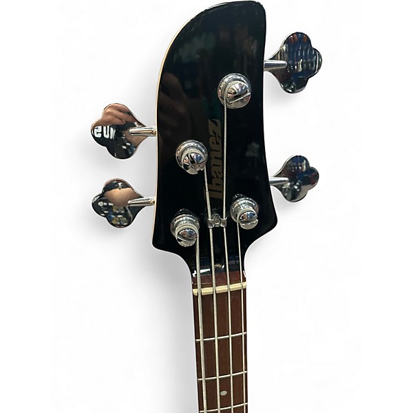 Used Ibanez tmb100 White Electric Bass Guitar