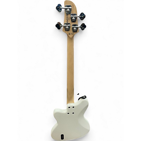 Used Ibanez tmb100 White Electric Bass Guitar