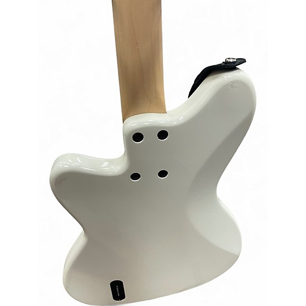 Used Ibanez tmb100 White Electric Bass Guitar