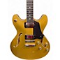 Used Schecter Guitar Research Corsair Gold Hollow Body Electric Guitar