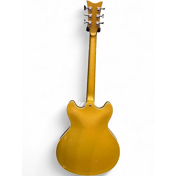 Used Schecter Guitar Research Corsair Gold Hollow Body Electric Guitar