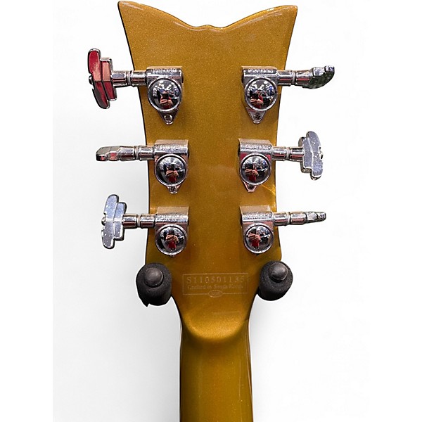Used Schecter Guitar Research Corsair Gold Hollow Body Electric Guitar