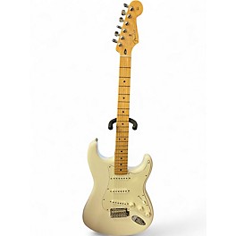 Used 2023 Fender Player Stratocaster WHITE Solid Body Electric Guitar