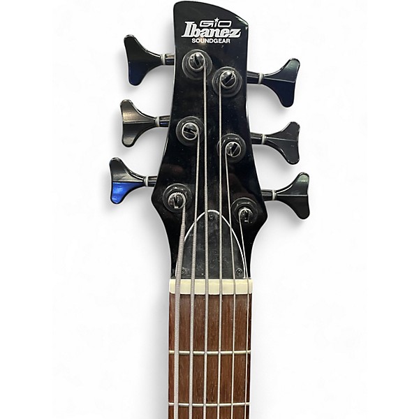 Used Ibanez GSR206 6 String Walnut Electric Bass Guitar