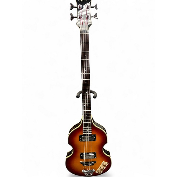 Used Epiphone Viola 2 Color Sunburst Electric Bass Guitar