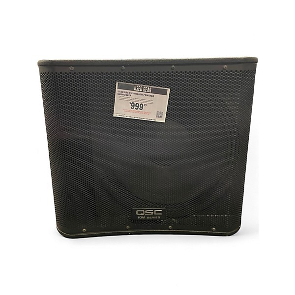 Used QSC KW181 1000W Powered Subwoofer