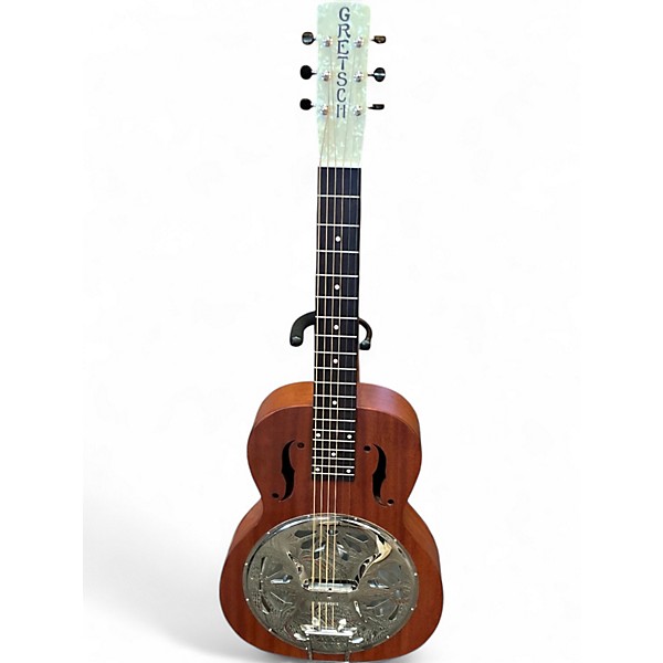 Used Gretsch Guitars G9210 Boxcar Square Neck Natural Resonator Guitar