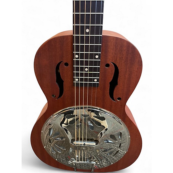 Used Gretsch Guitars G9210 Boxcar Square Neck Natural Resonator Guitar