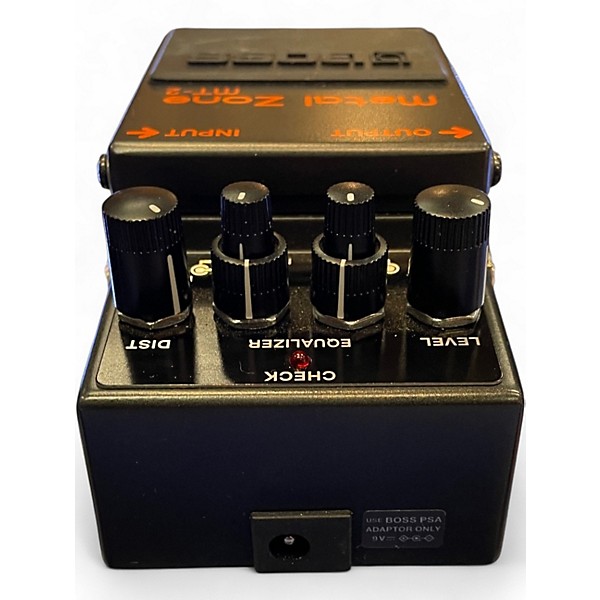 Used BOSS MT2 Metal Zone Distortion Effect Pedal