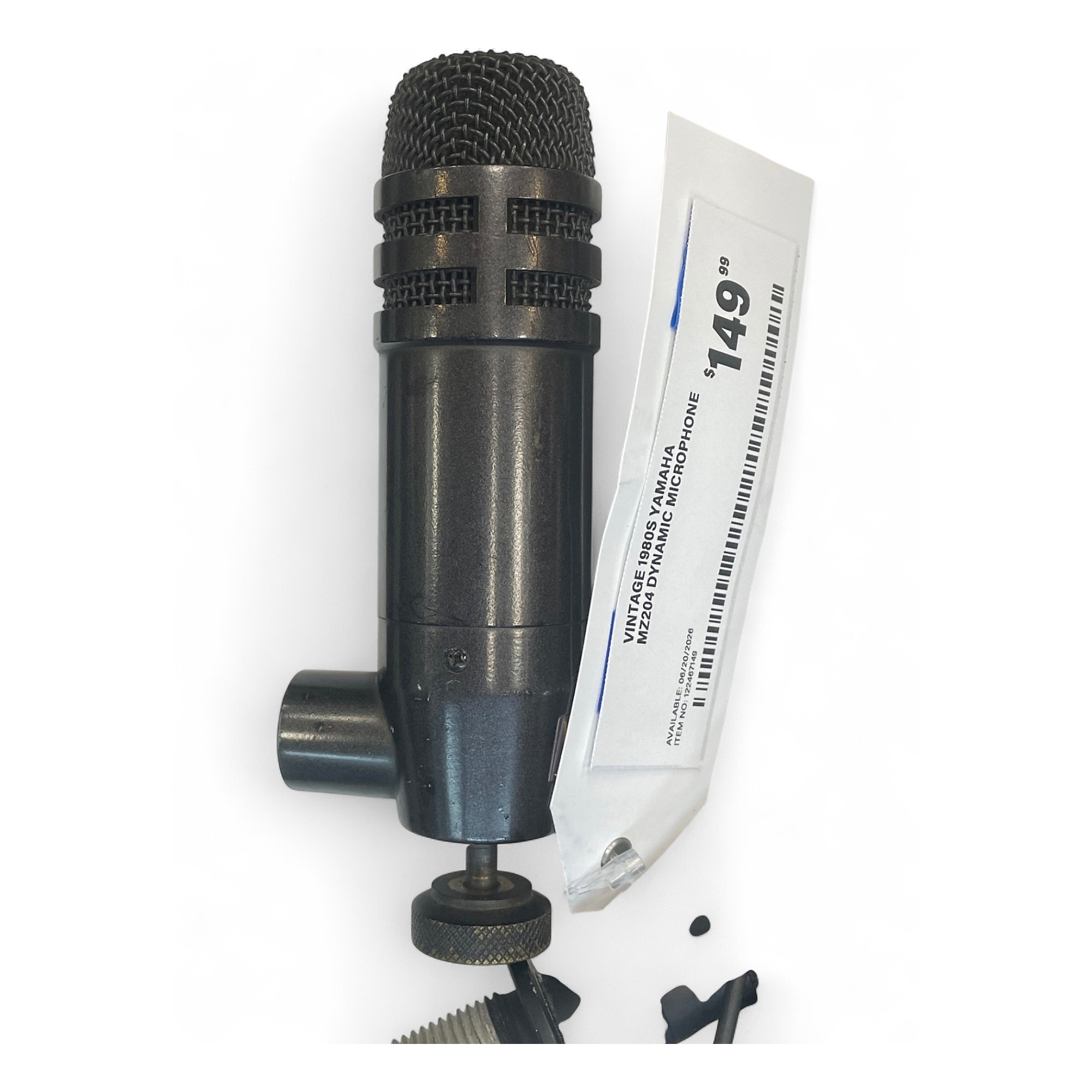 YAMAHA MZ204 ビンテージマイク ダイナミックマイク Vintage 1980s Yamaha MZ204 Dynamic Microphone | Guitar Center