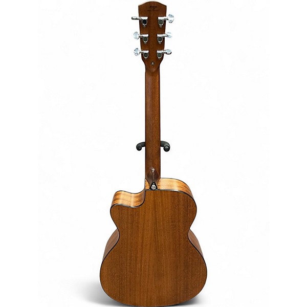 Used Alvarez AF66CE Artist Series OM Folk Shadowburst Acoustic Electric Guitar