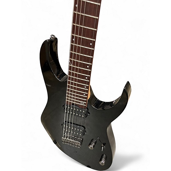 Used Ibanez RGMS7EK BLACK Solid Body Electric Guitar