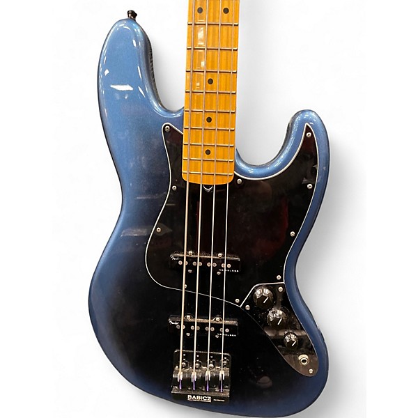 Used 2021 Fender American Professional II Jazz Bass DARK NIGHT Electric Bass Guitar