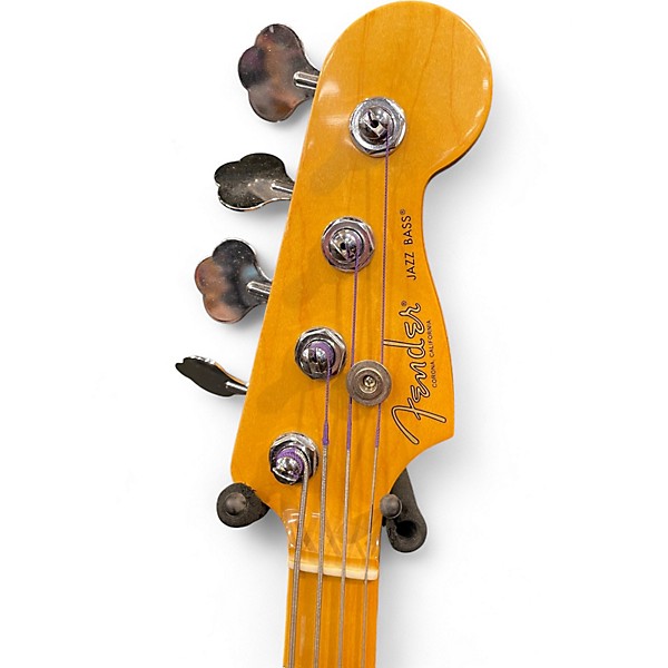 Used 2021 Fender American Professional II Jazz Bass DARK NIGHT Electric Bass Guitar