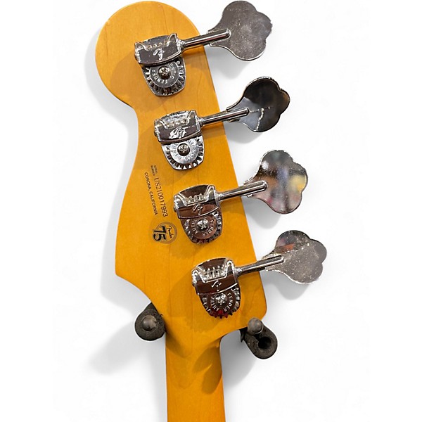 Used 2021 Fender American Professional II Jazz Bass DARK NIGHT Electric Bass Guitar