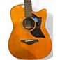Used Yamaha A1M Natural Acoustic Electric Guitar