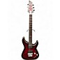Used Schecter Guitar Research C1 PLATINUM FRS Trans Red Solid Body Electric Guitar thumbnail