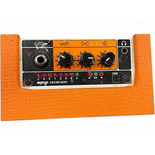 Used Orange Amplifiers Crush Mini Battery Powered Amp