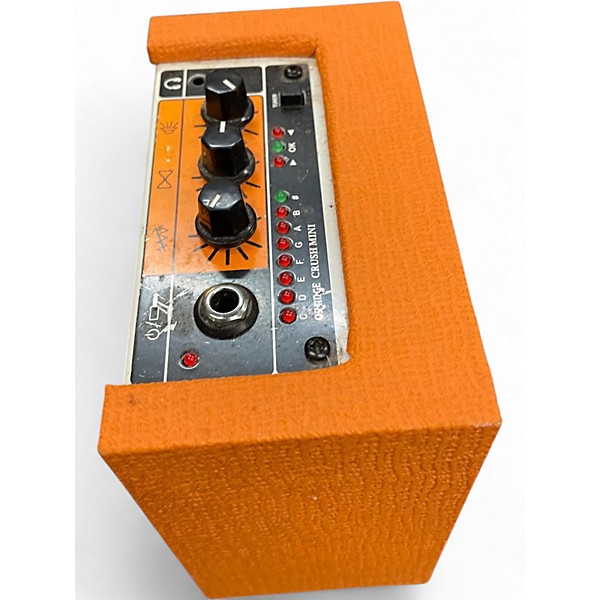 Used Orange Amplifiers Crush Mini Battery Powered Amp