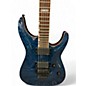 Used 2006 ESP LTD MH400 Blue Solid Body Electric Guitar