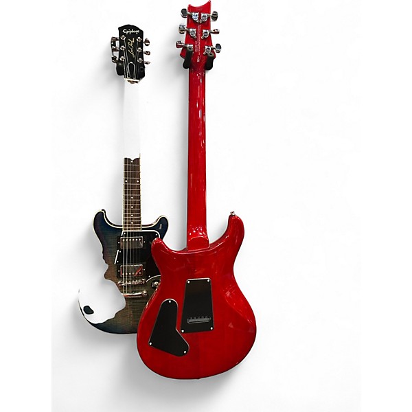 Used PRS SE CUSTOM 24-08 CHARCOAL CHERRY Solid Body Electric Guitar