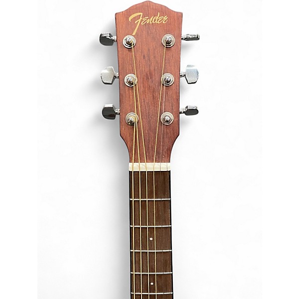 Used Fender FA-15 Natural Acoustic Guitar