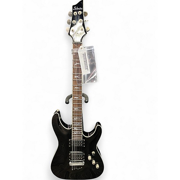 Used Schecter Guitar Research XXX Black Solid Body Electric Guitar
