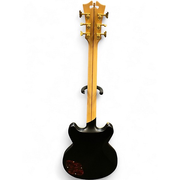 Used D'Angelico BRIGHTON DELUXE Black Solid Body Electric Guitar