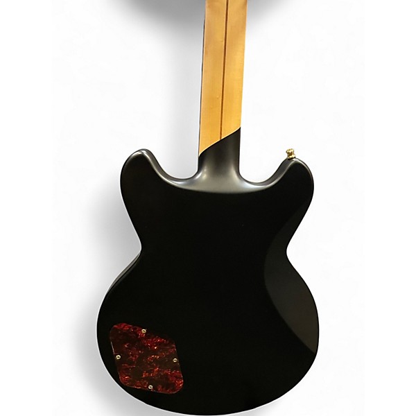 Used D'Angelico BRIGHTON DELUXE Black Solid Body Electric Guitar