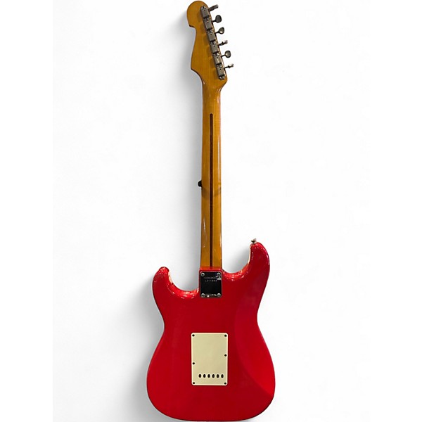 Used 1980s Fernandes FST Series  Red Solid Body Electric Guitar