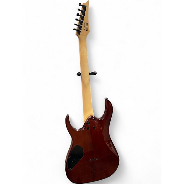 Used Ibanez GRG221AP AquaBurst Solid Body Electric Guitar