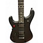 Used EVH Left-Handed 5150 Deluxe Series Stealth Black Solid Body Electric Guitar
