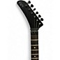 Used EVH Left-Handed 5150 Deluxe Series Stealth Black Solid Body Electric Guitar