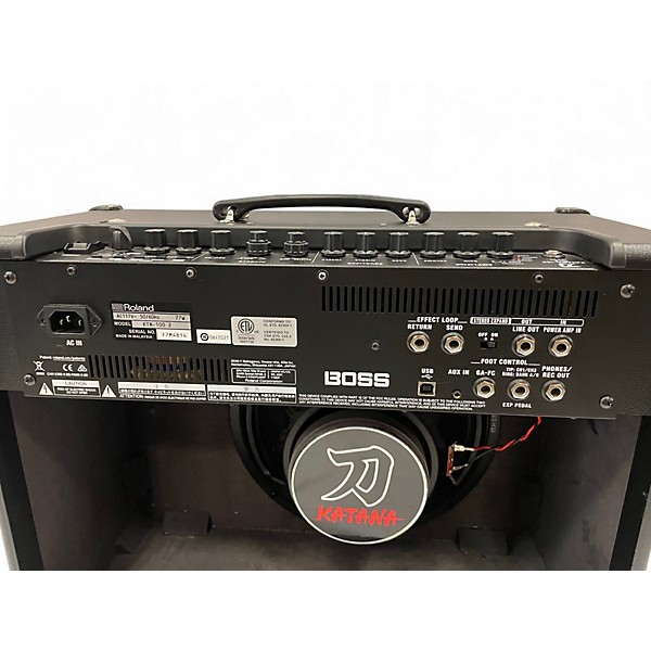 Used 2021 BOSS KATANA KTN100 MKII 100W 1x12 Guitar Combo Amp