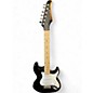 Used Silvertone St Style Black Solid Body Electric Guitar thumbnail